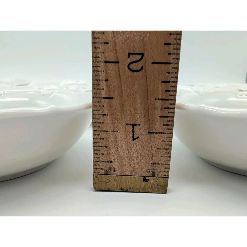 12 Sabina China Berry Dessert Bowls White 5